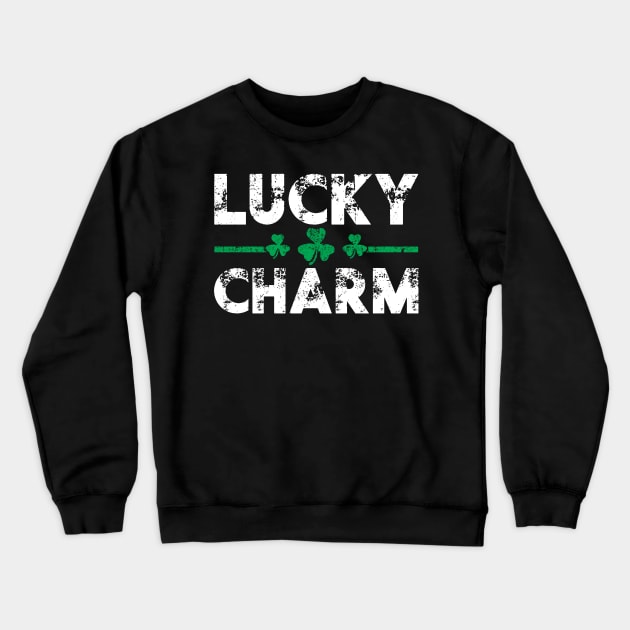 St. Patrick's Day - Lucky Charm Crewneck Sweatshirt by theanimaldude
